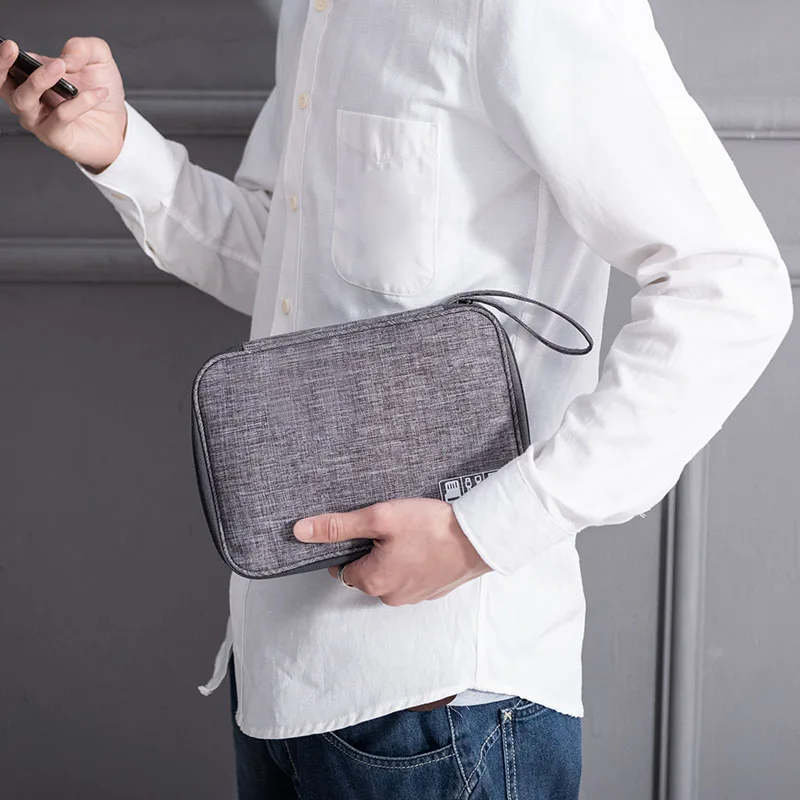 Travel Cord Case Organizer For All Your Electronic Tech Gadgets -Cables, Accessories, Phones, Tablets, Hard Drives, Chargers,USB
