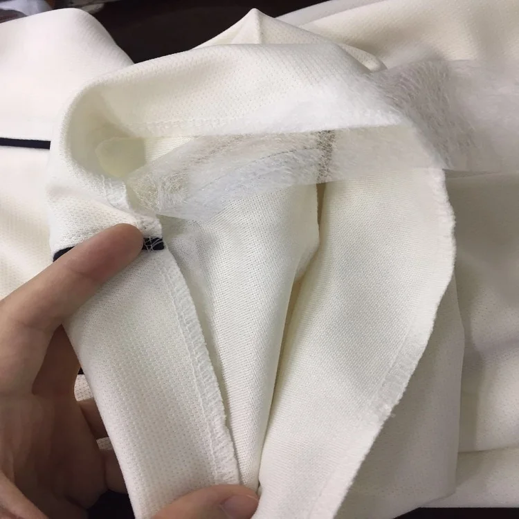 China Supplier factory Double Sided Adhesive Tape Hot Melt Web Fusible Nonwoven Interlining