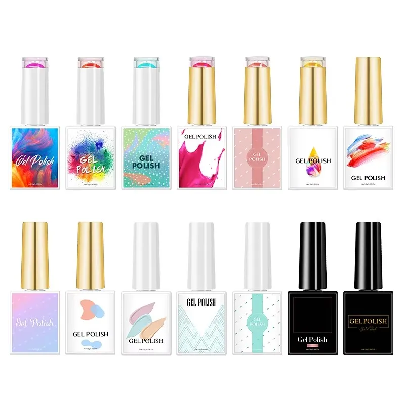 Neiss gold platinum nail art sculpted tips foldable portable uv led nail lamp press on glue kit tip logo for gel nails