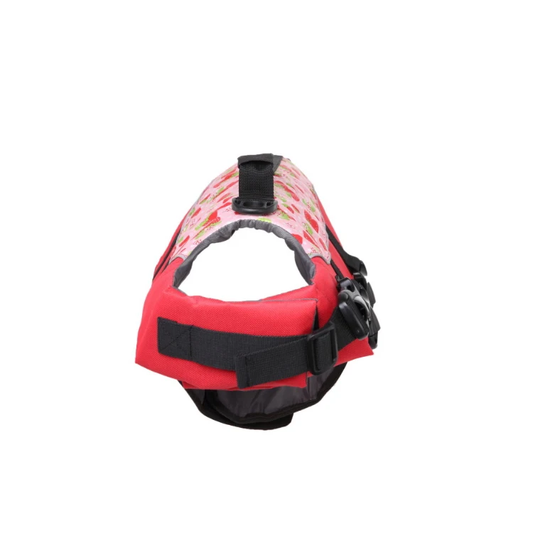 Wholesale Pet Floatation Vest Saver Swimsuit Soft handle Dog Lifejackets for Water Safety