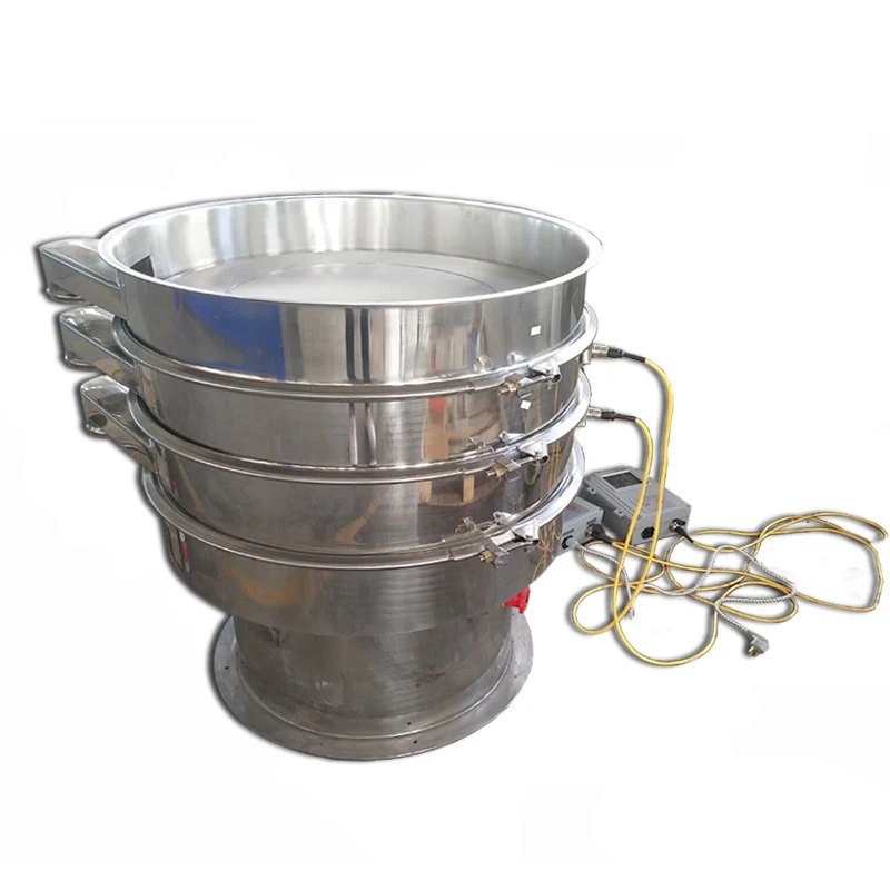 Ultrasonic sieve shaker rotary vibrating sieve for pharmaceutical