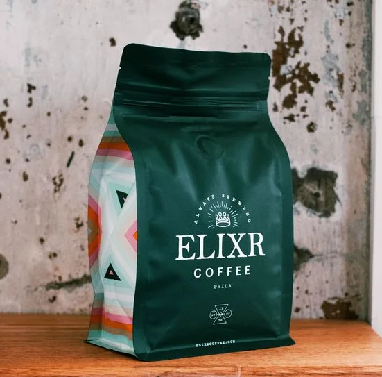 Custom Printed Matt Black Aluminum Foil 100g 250g 500g 1kg 12 oz Plastic Flat Bottom Coffee Bag With Valve