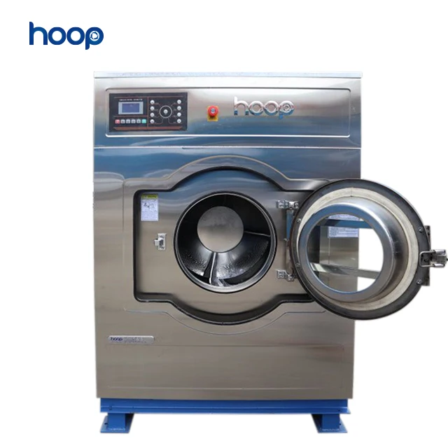 HOOP  XGQ-25KG  25KG laundry machine for sale 25KG washer extractor gas heating