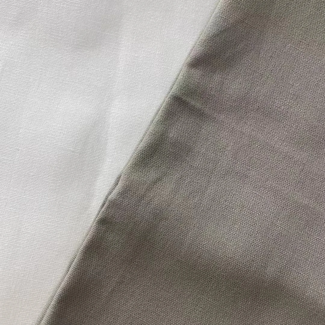 
30%Linen 70%Cotton Fabric, C12XLC11 with greige stock , customized dyed color & printed acceptable 