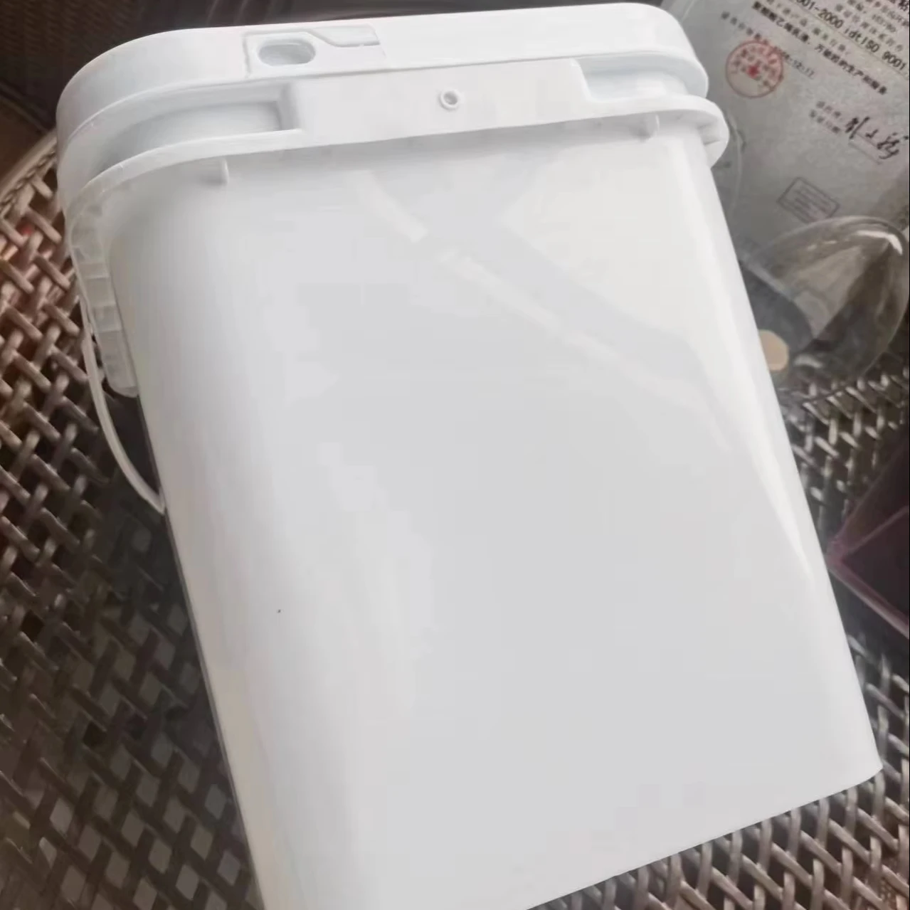 Factory Wholesale Custom Food Grade 10L Square Plastic Bucket with Lids Food Packing Drums Pails & Barrels