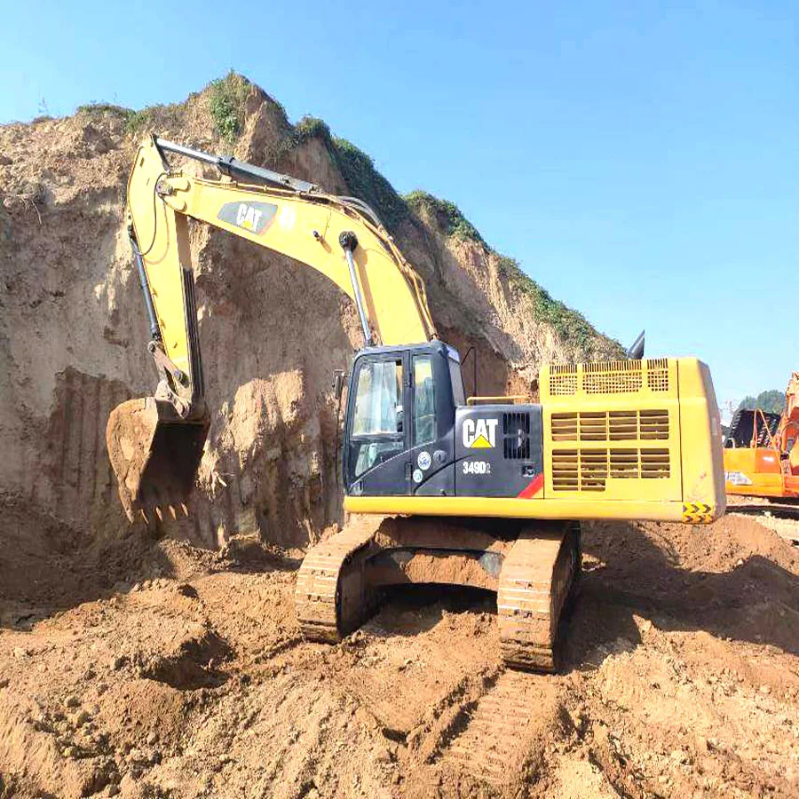 High Quality Caterpillar 349D Used Excavator Cat 349 Excavator 50ton Heavy Crawler Second-hand Digger For Hot Sale