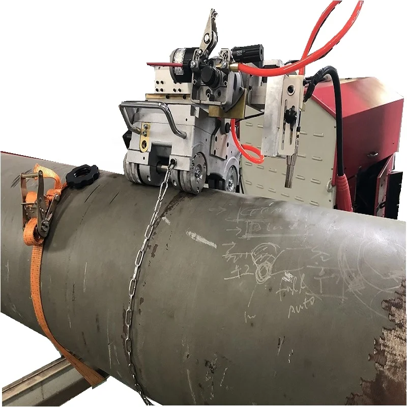 Magnetic Type Automatic Pipeline Welding Machine GMAW/FCAW for Portable Orbital Pipe Welding Machine