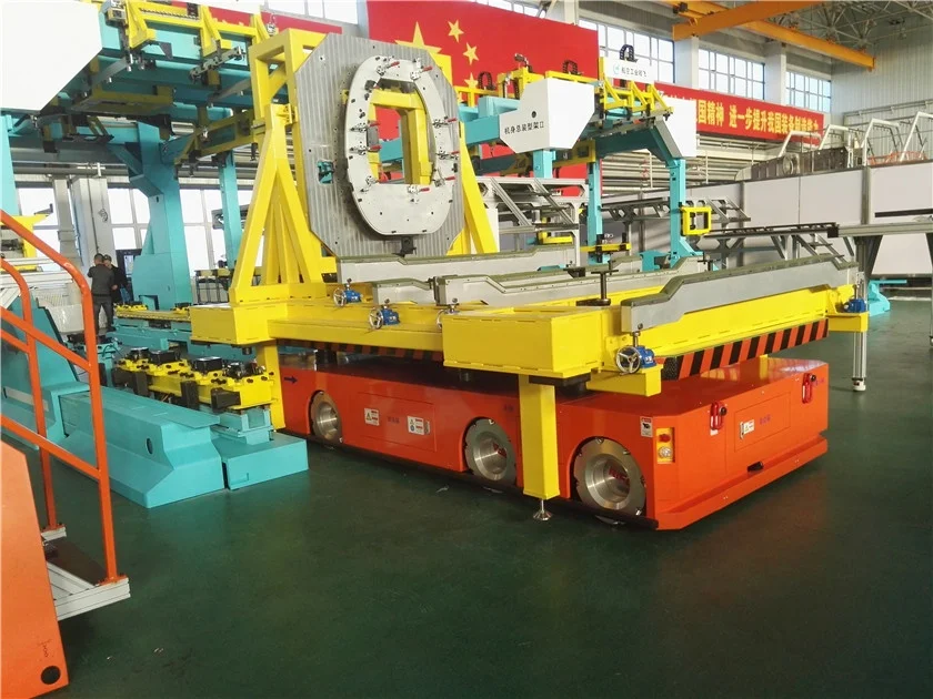 Mecanum Wheeled Omnidirectional Mobile Platform Lifting Platform