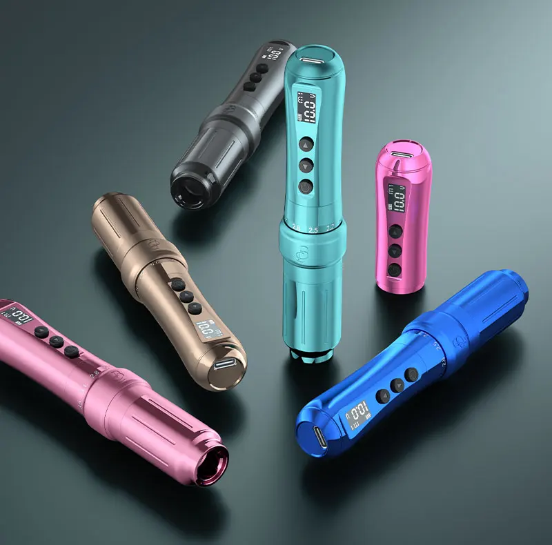 Biomaser U1 Exclusive Patent New Rechargeable Wireless Eyebrow Tattoo Adjustable Stroke Microblading Permanent Makeup Machine