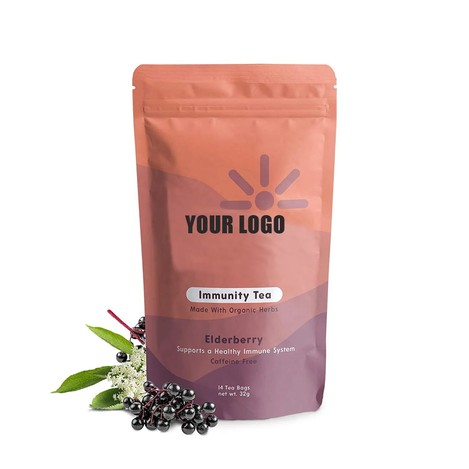 Private Label Herbal Tea Natural Ginseng Healthy Tea OEM Immune Booster Flower Fruit Tea