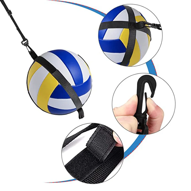 Volleyball Training Equipment Aid Elastic Volleyball Resistance Belt Set Volleyball Trainer