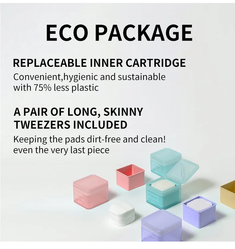 OEM Korea MEDIHEAL Facial Toner Pads with Centella Skin Toner for Vegan Toner 100 Pads