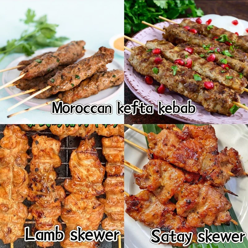 Souvlaki Meat Skewer Machine Meat Shashlik Skewer Wearing Machine Barbecue Skewer Machine