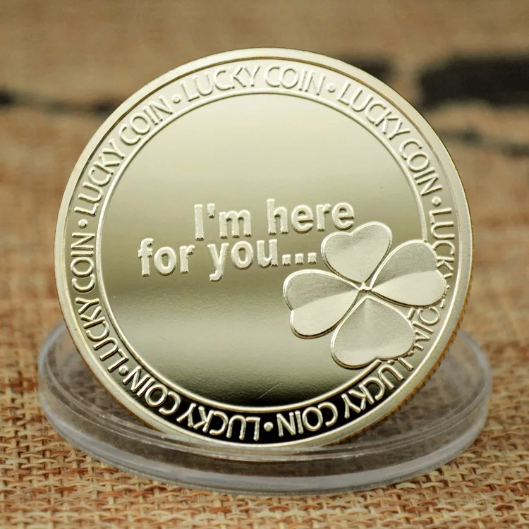 Get Well Soon Luck Coin, I am here for you  Lucky Coins