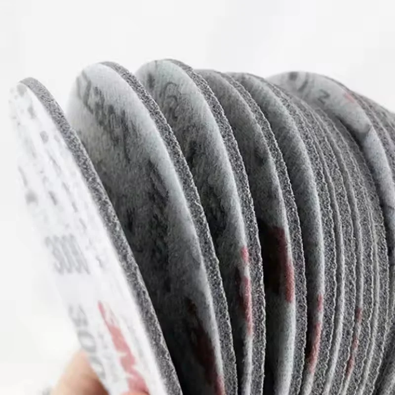 3M 02087 3 Inch 3000 Grit Wet and Dry Abrasive Disc Round Foam Disc for Car Fine Finishing Trizact Foam Sanding Disc
