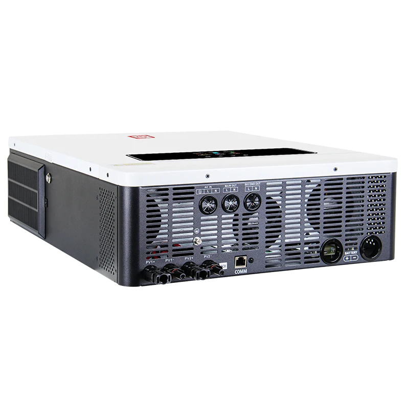 Хорошая цена 8 кВА 10 12 автономный инвертор 48VDC 230VAC 2 кВт гибридный встроенный 160A MPPT