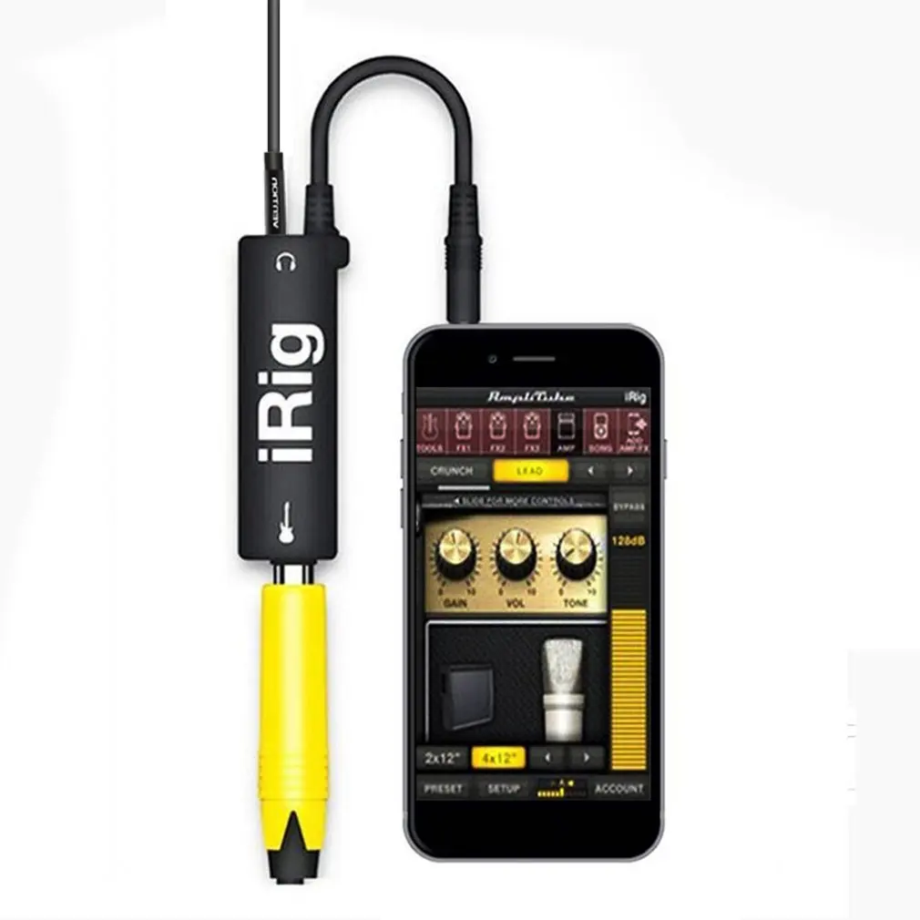  Для мобильных гитар Irig с новыми переходниками интерфейса гитары для