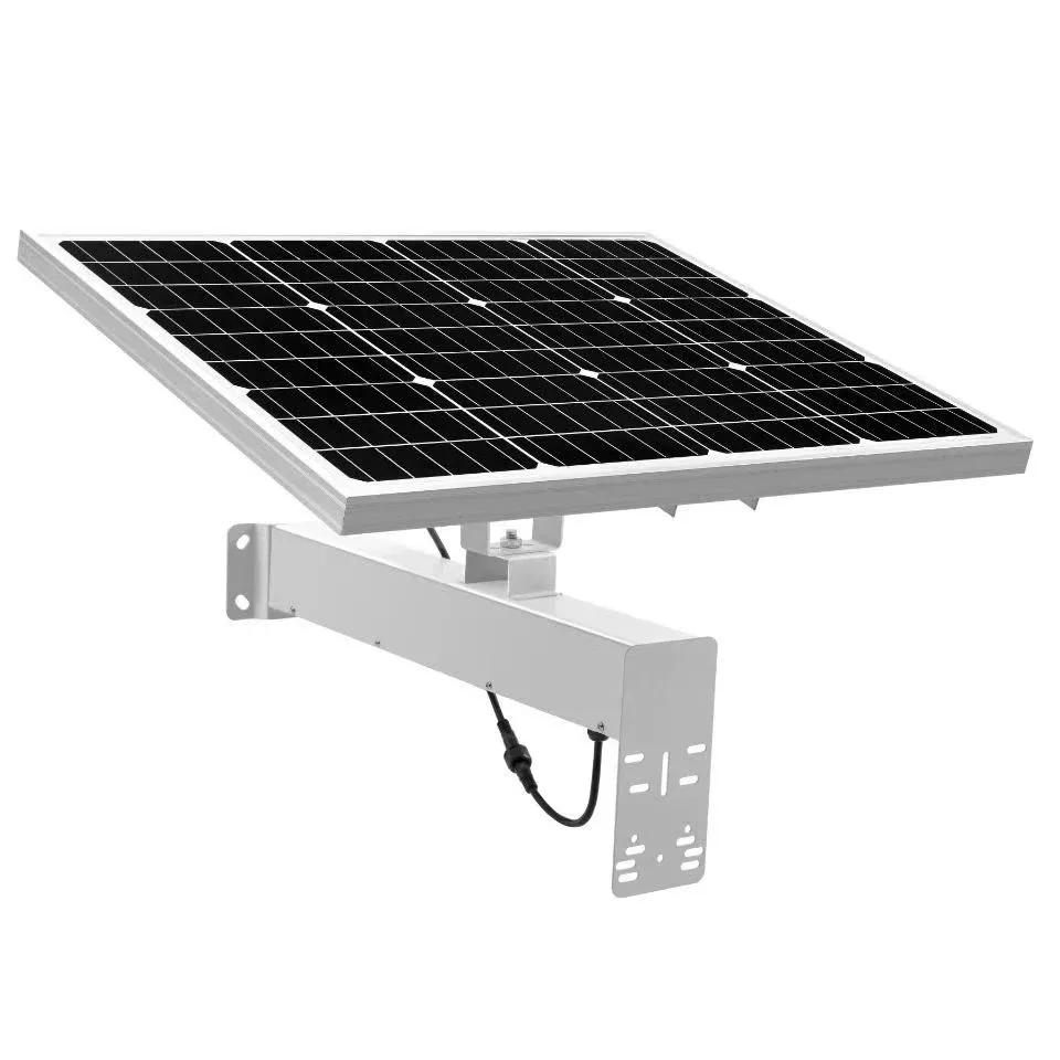 Outdoor 40W 60W 20AH 30AH IP66 waterpoof cctv solar power 12V DC solar powered PTZ  solar camera