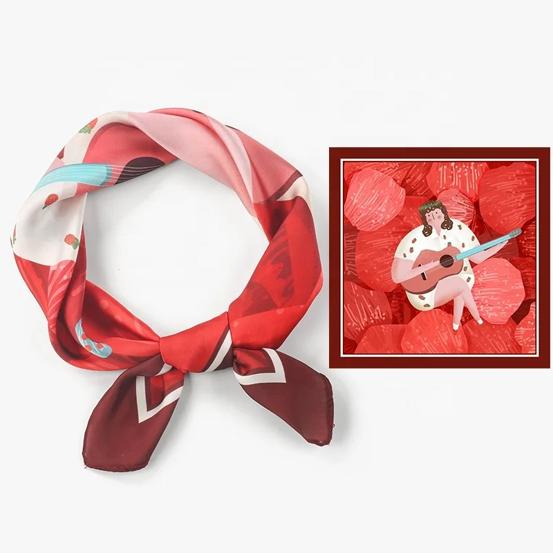 black head 2pac  hair kerchief bandanna  round neck guys  scarf doo rag bandana under cap