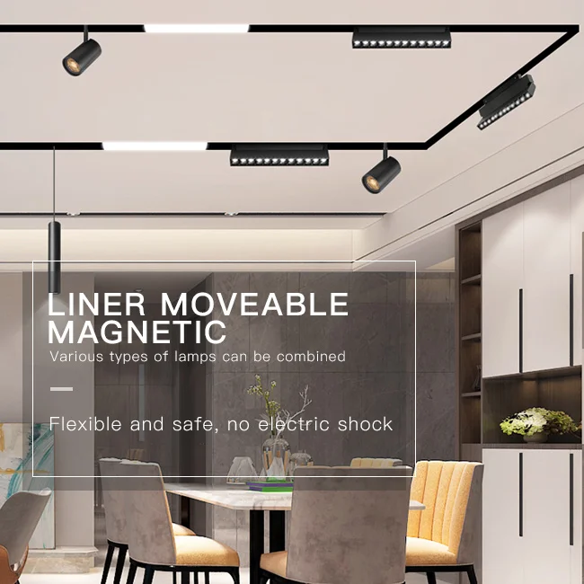 ceiling adjustable spot zoomable narrow beam 15 to 60 degree dimmable 35W 30W COB led light spot track