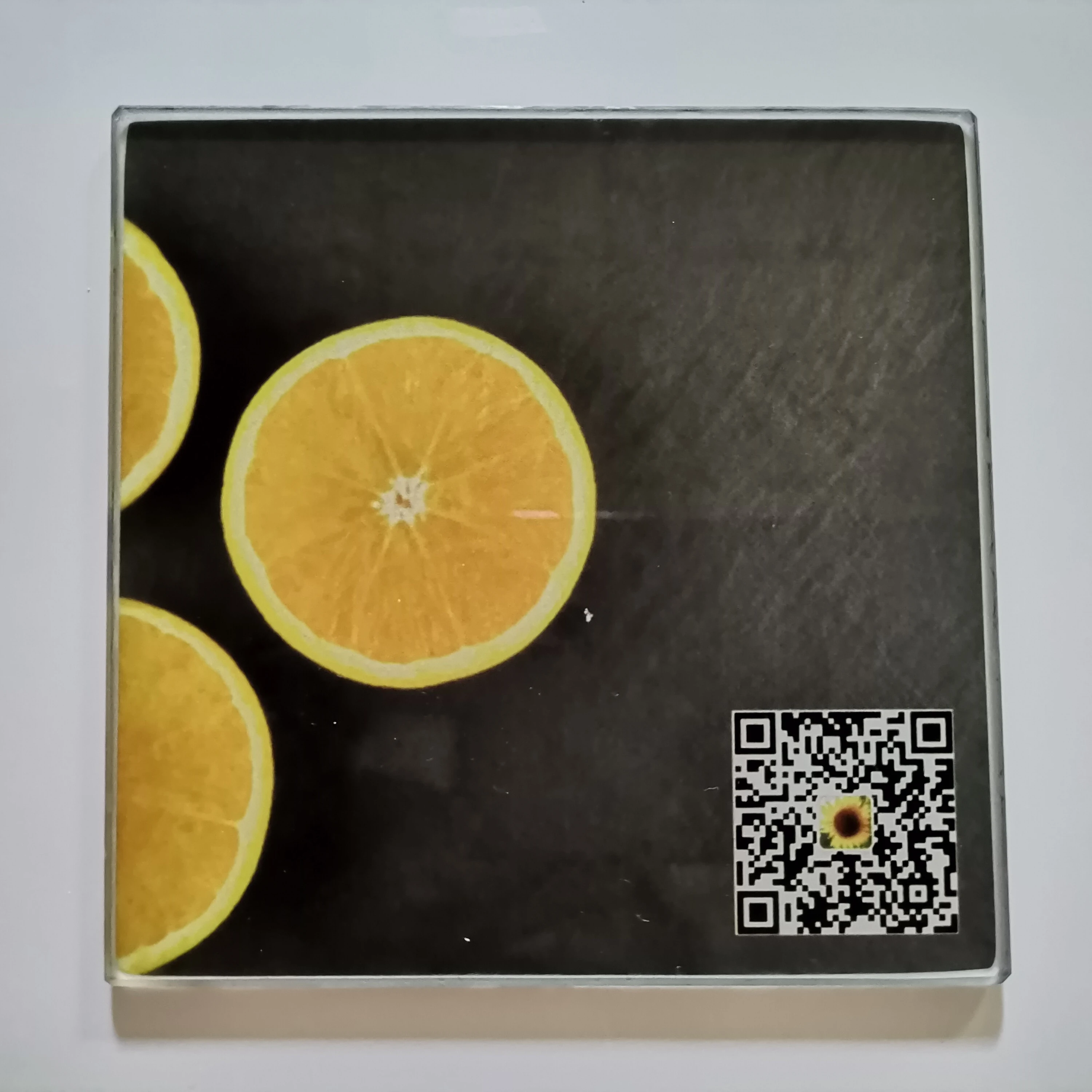 Wholesale Sublimation 4 Pieces Tempered Glass Square Coaster Coffee Cup Mat Heating Press Thermal Coated Transfer Crafts