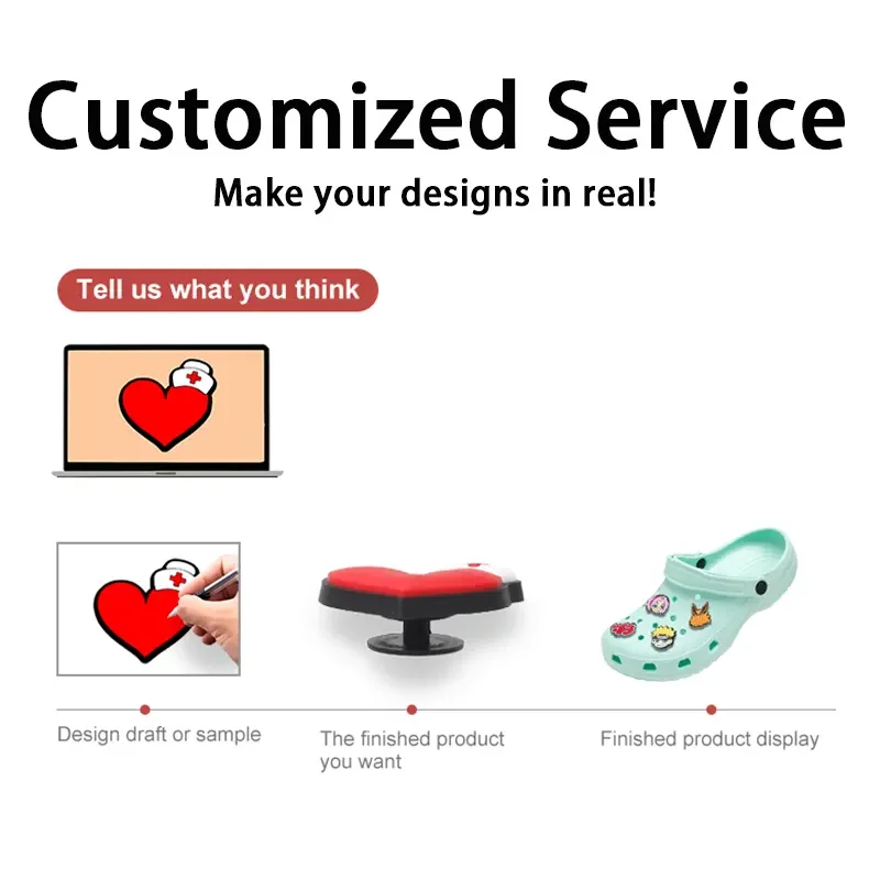 Custom Logo Hip Hop Clog Cartoon Letter Flower 3D Anime Decoration Accessories Halloween PVC Designer Shoes Charms For clog shoe