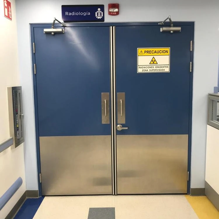 Hospital double door