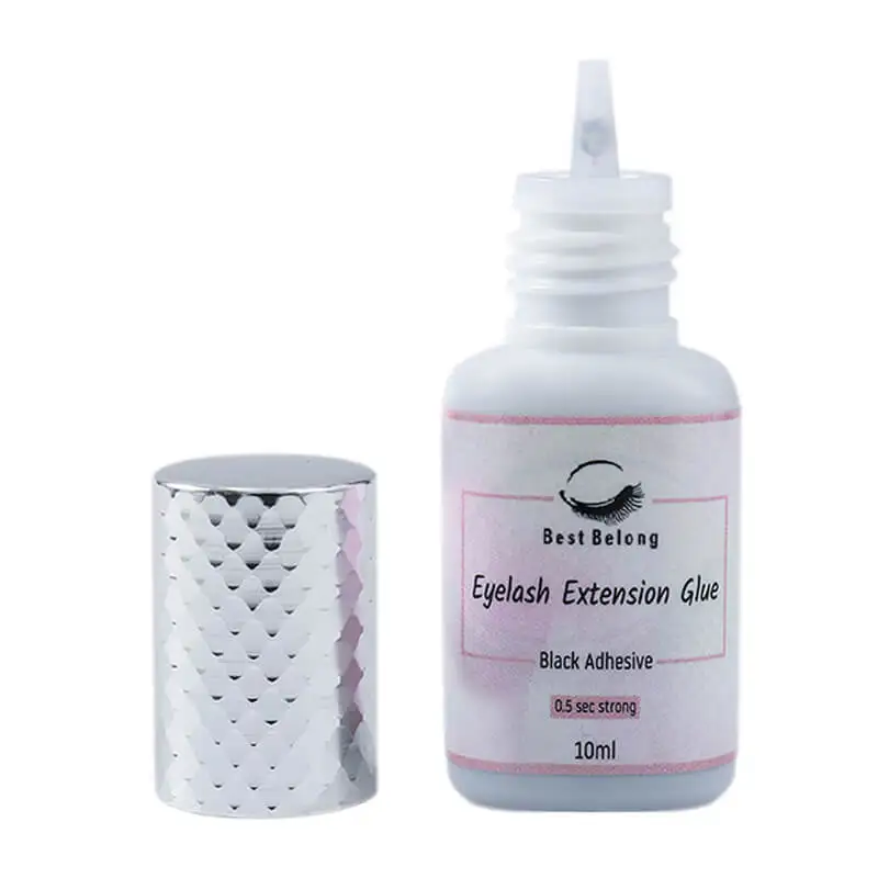 Wholesale Lash Glue Strong Low Fume Quick 0.5 Second Waterproof  Eyelash Extension Glue 0.5s Glue 8 9 Week Retention BestBelong