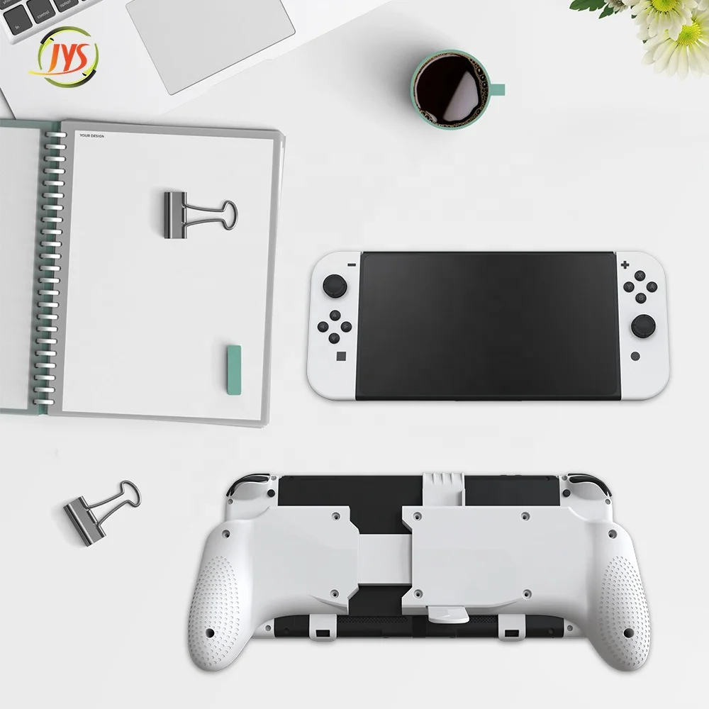 JYS-NS183 для Nintendo Switch OLED 3 в 1 игровая консоль держатель защитный чехол ручка со съемной кронштейн
