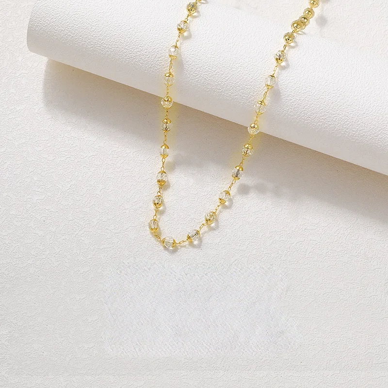 Factory Direct Semi-finished Jewelry Accessories DIY Necklace Bracelet Crystal Chains