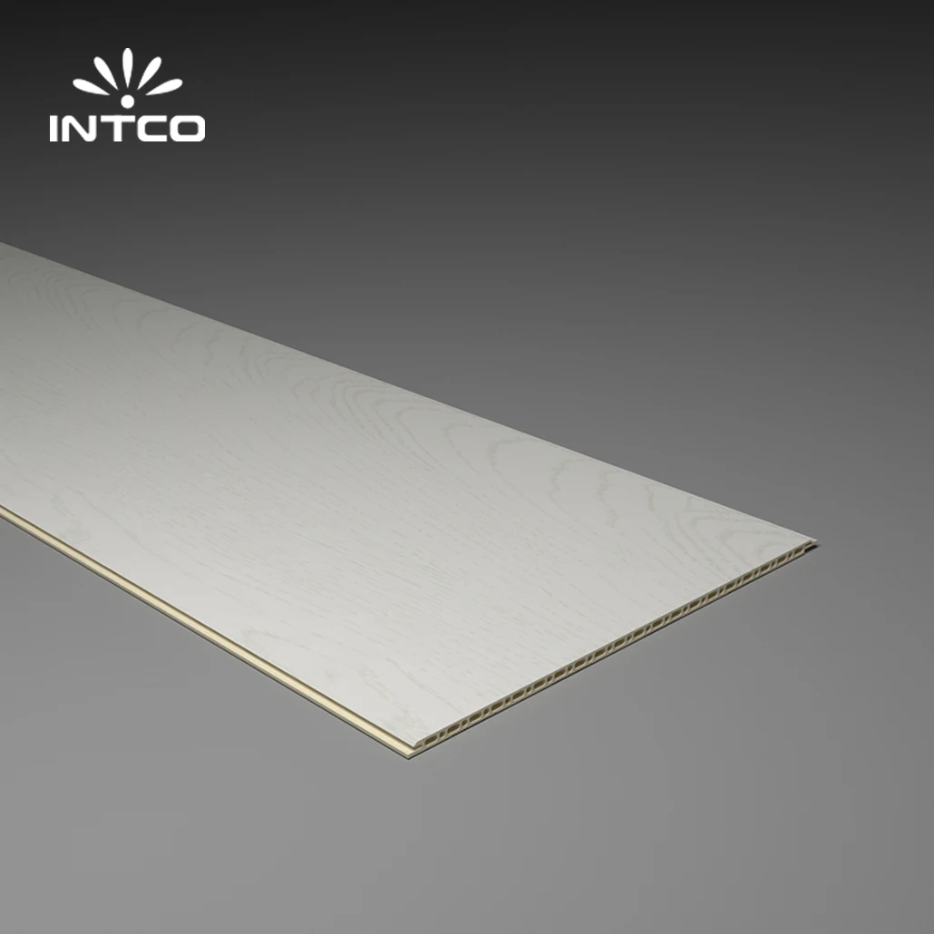 INTCO Manufacture Easy Install Waterproof Fireproof Decoration Hotel 41CM PVC Wall Panels