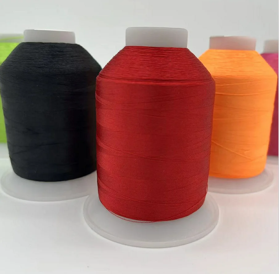 2022 Hot Sale High Quality Multicolor Optional 120d/2 100% Polyester Embroidery Thread
