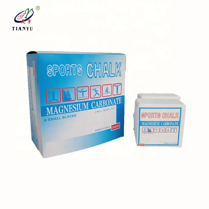 Magnesium Carbonate Anti-slip Sport Chalk Block for absorb sweat