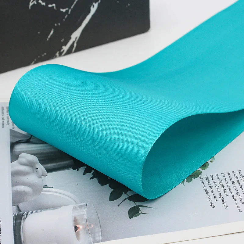 wholesale 10cm slit edge polyester satin ribbon roll for Graduation Sash