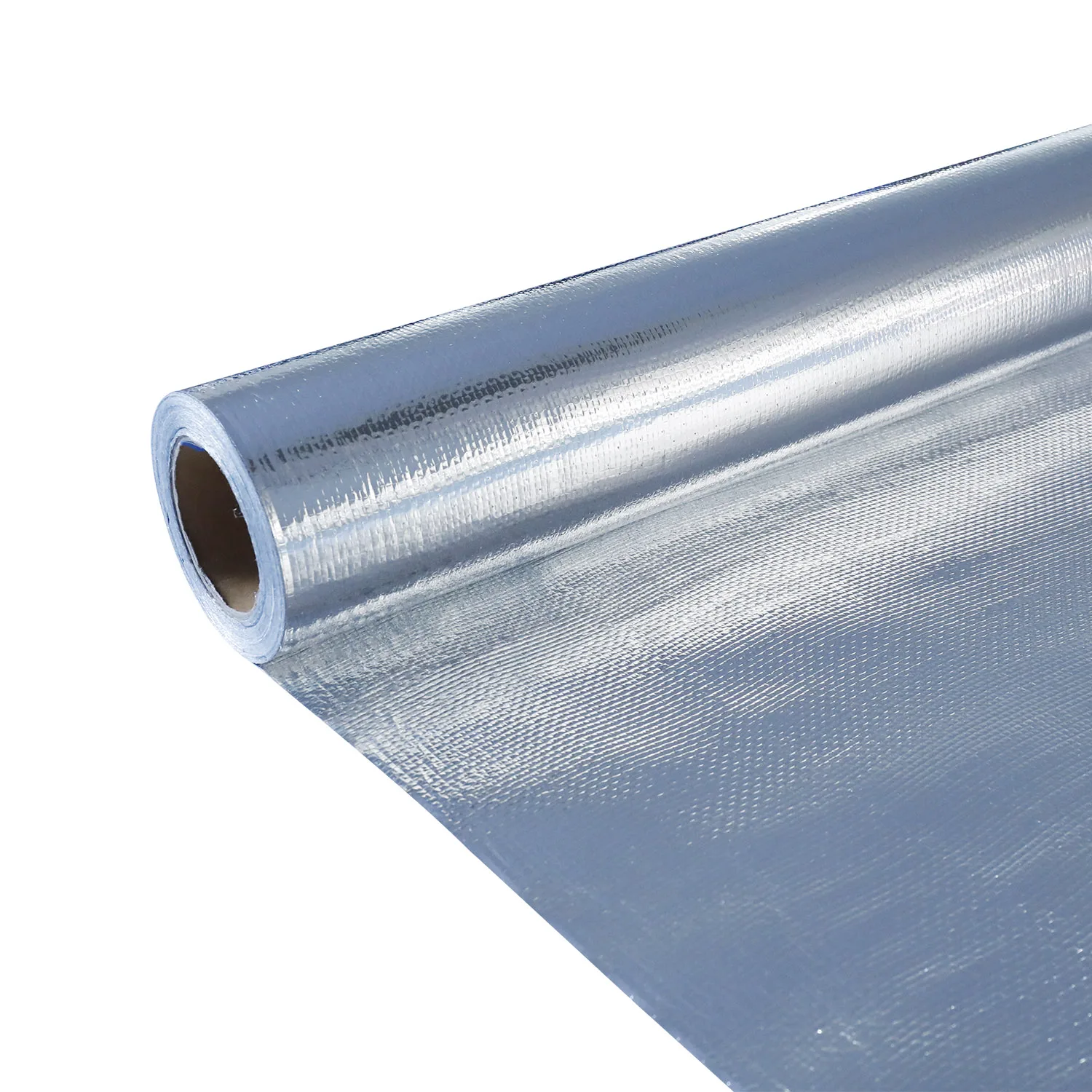 Roof Insulation Radiant Vapour Barrier 500D Woven Fabric Laminated Foil Heat Reflective Sheet
