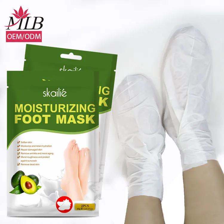 Moisturizing Foot Care Mask Shea Butter Collagen Hydration Socks Foot Mask for foot