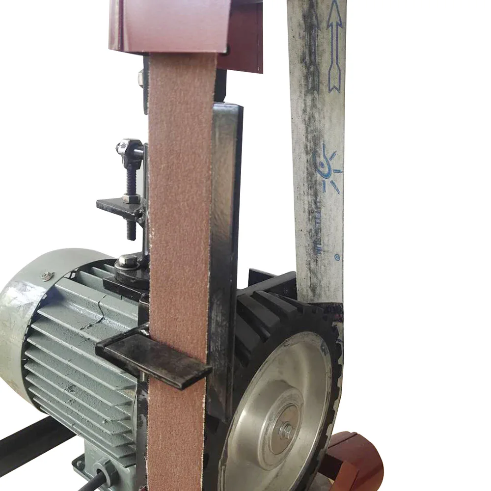 
Metal sander Woodworking machinery Small polishing machine and micro abrasive belt machine metal table belt sander 
