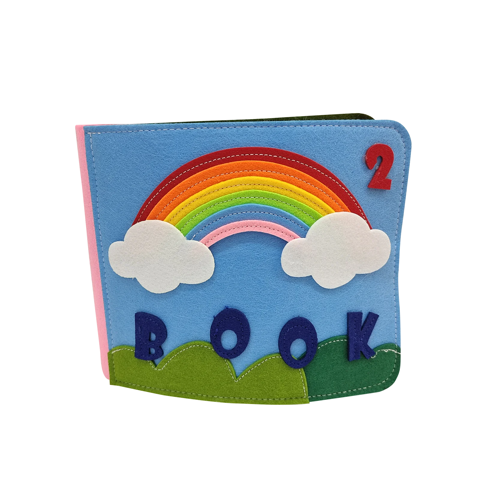 Diy felt activity baby quiet felt book 3D Felt Busy Book Sensory Toy Learning Activity Quiet Felt Busy Books Educat