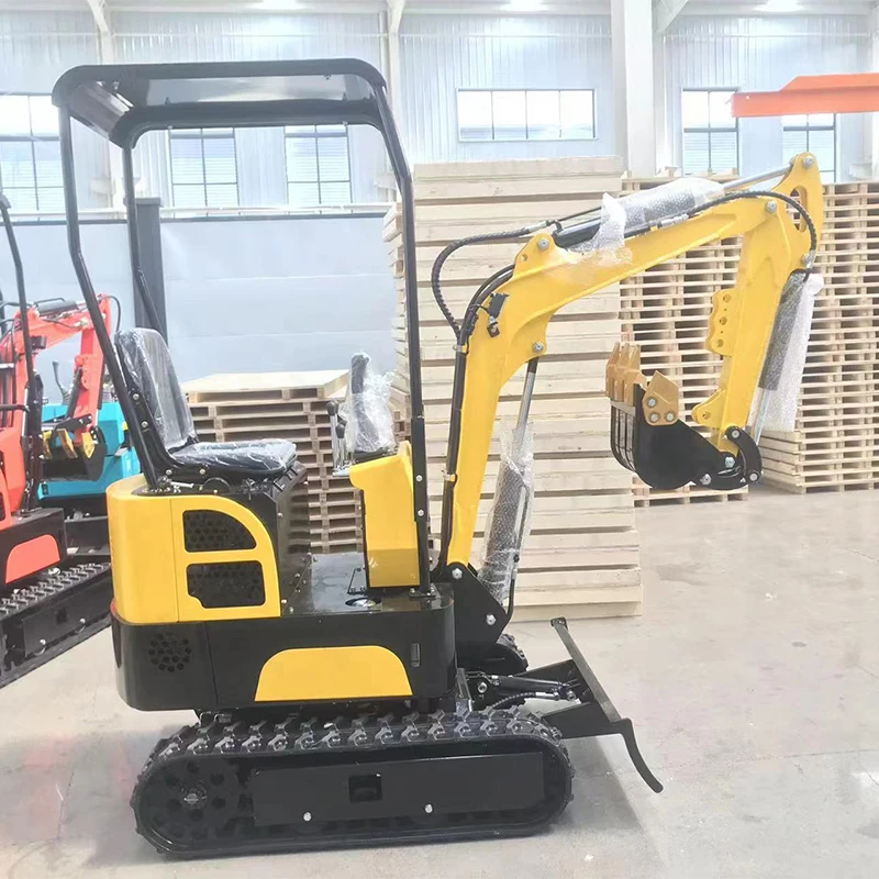 Mini excavator China Shandong Lu Xin manufacturer 1.5 tons 2 tons 3.5 tons mini excavator multifunctional agricultural excavatio