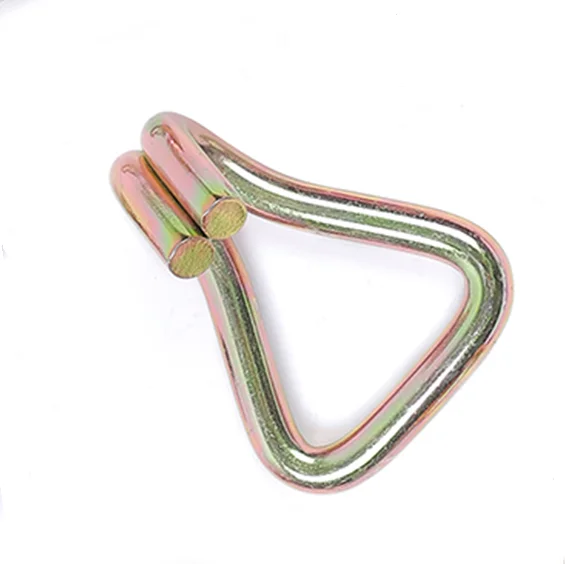 New Type in 2023 1Inch Factory Direct Supply 25MM 800KG Zinc Plated Ratchet Tie Down Strap Double J Hook for cargo control