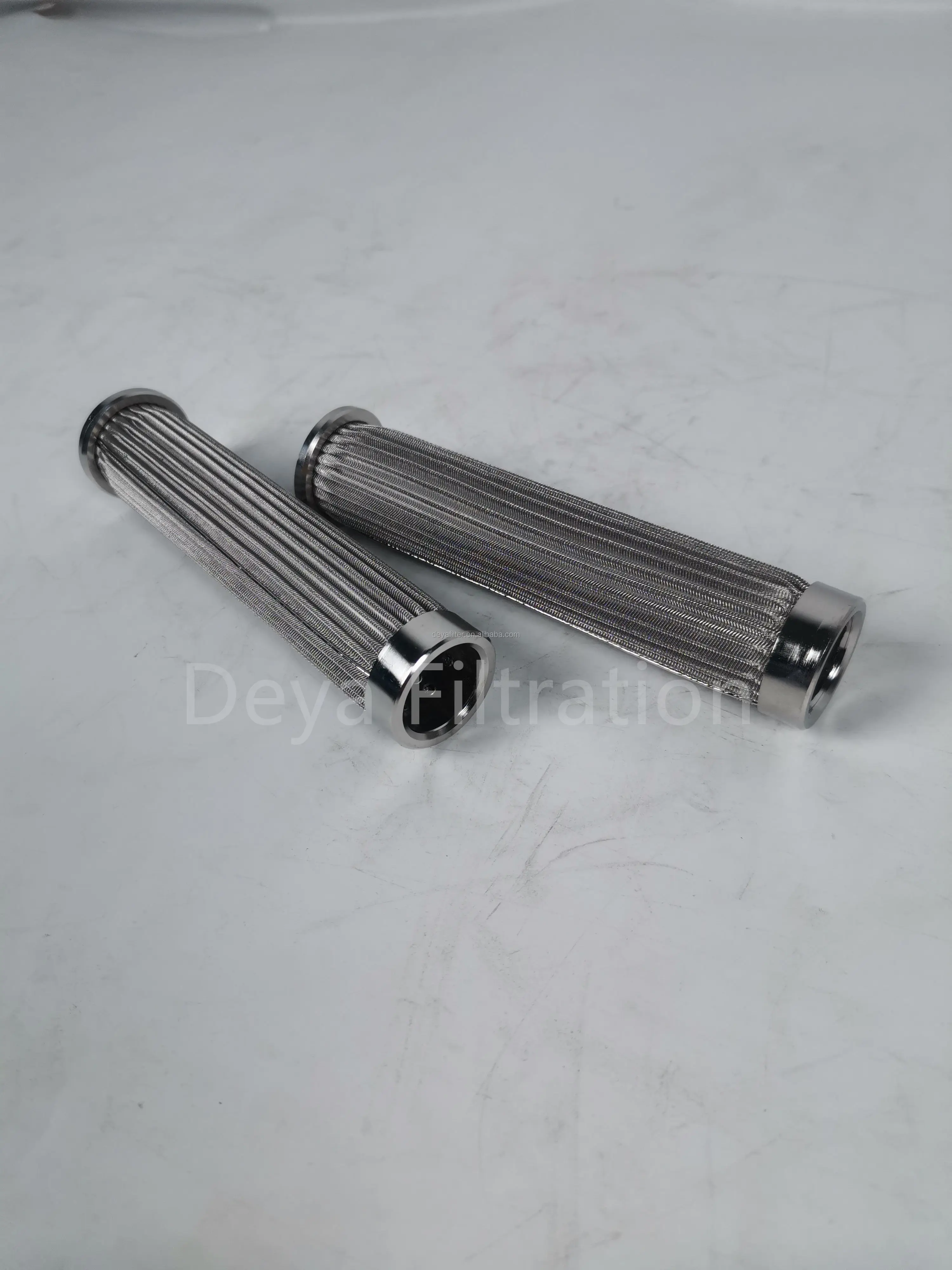 Chemical Fiber Polyester Filtration Impurities Use OEM Metal Pleated Filter Element