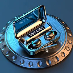 Amazon Best Seller 2023 New Wireless Earphone Bass Earbuds 5.0 Stereo Earphone F9 F9-6 F9-9 I12 TWS