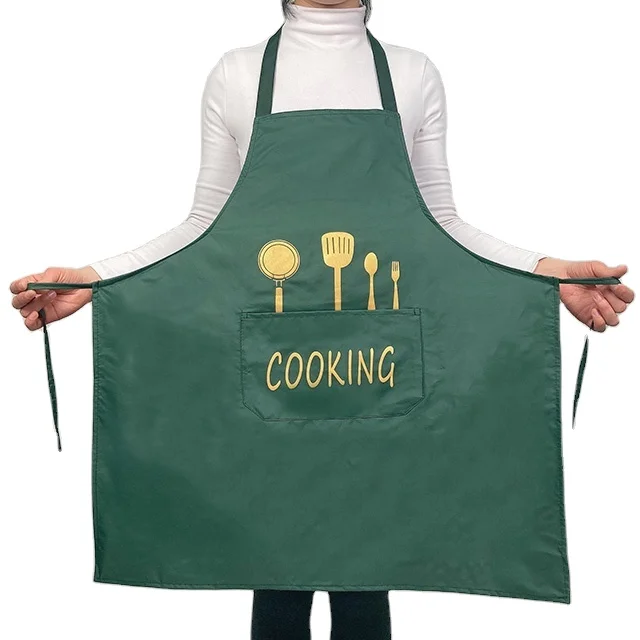 Customized Cooking Apron Rubber Aprons Kitchen Cotton Heavy Duty