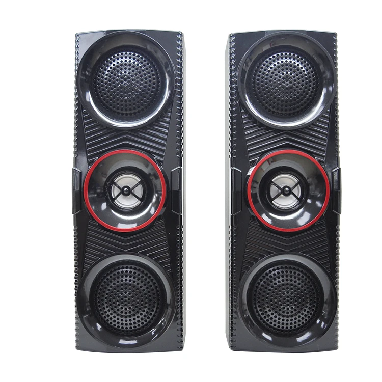 Hot Selling Led Light Creative Full Range Active Home Theater System Speaker Multimedia Bluetooth 3.1 PC Karaoke Speaker