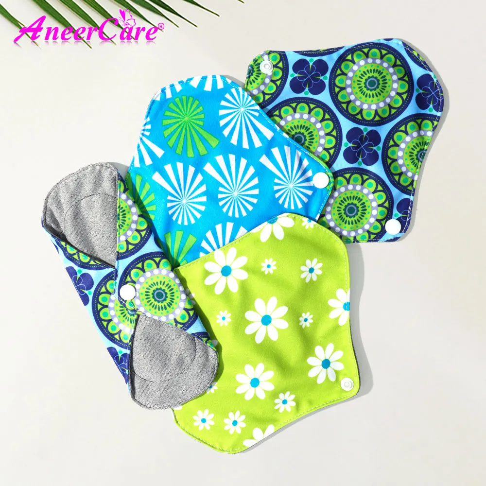 Reusable Cloth Menstrual Pads L M S Size Overnight Use Will Not Leak Support Customization OEM ODM Orders