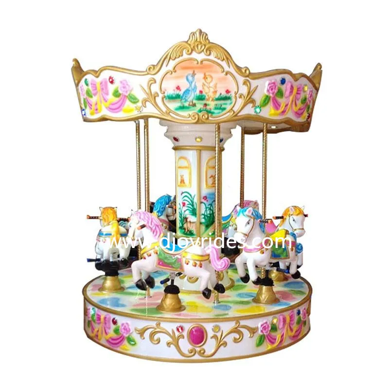 6 seats amusement park kids carousel for sale/6 seats merry go round rides for sale