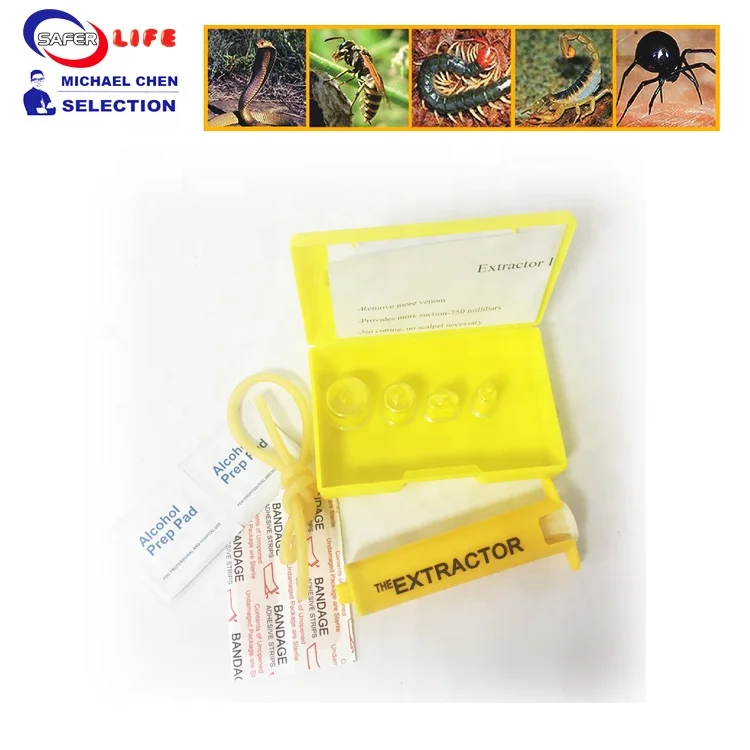 Набор для выживания, экстрактор ядов, набор для удаления полей, пауков и змей, удаление ядов