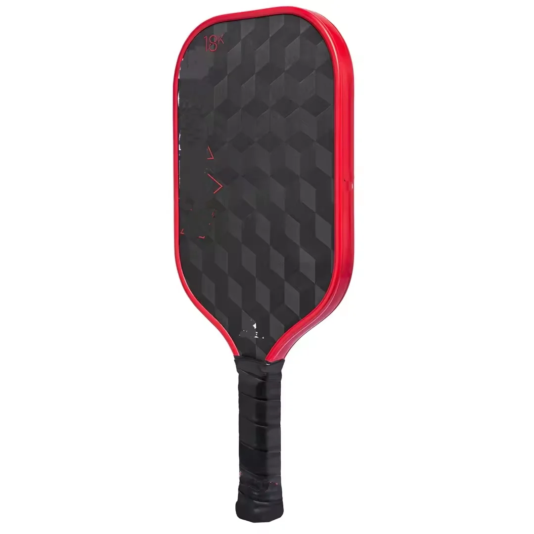 Wholesale best pickleball paddle 3d 18k OEM/ODM carbon fiber 18k usapa approved
