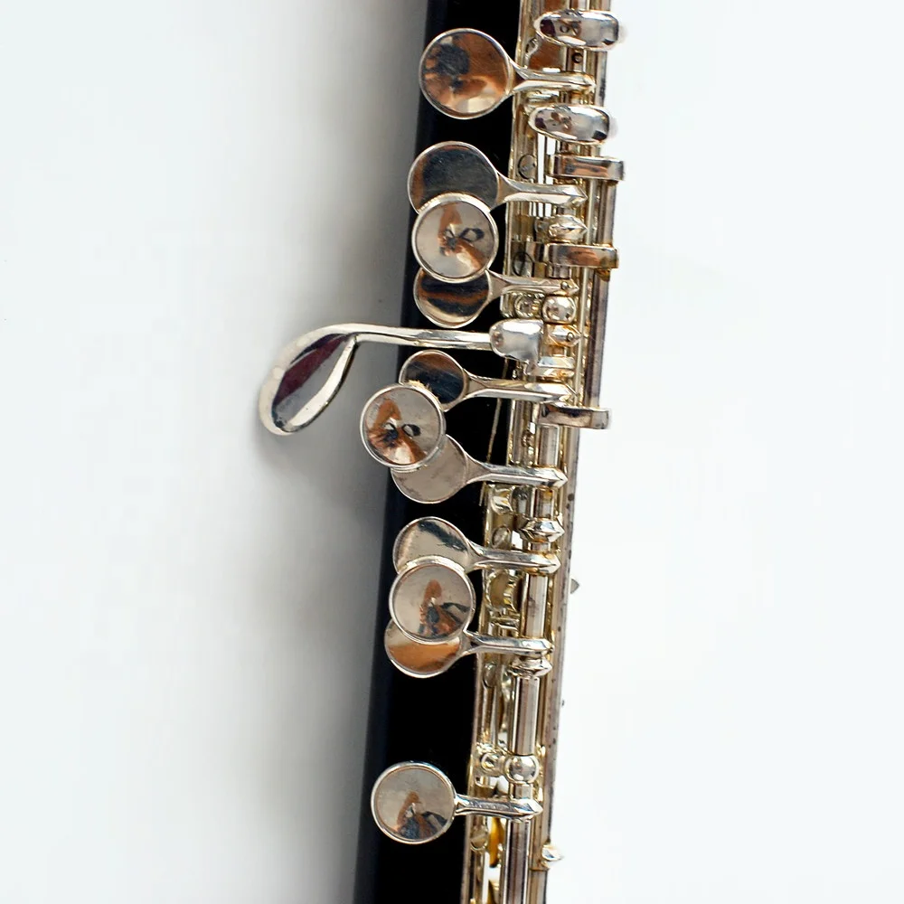 
Processing production flute piccolo bakelite nickel plating keys 