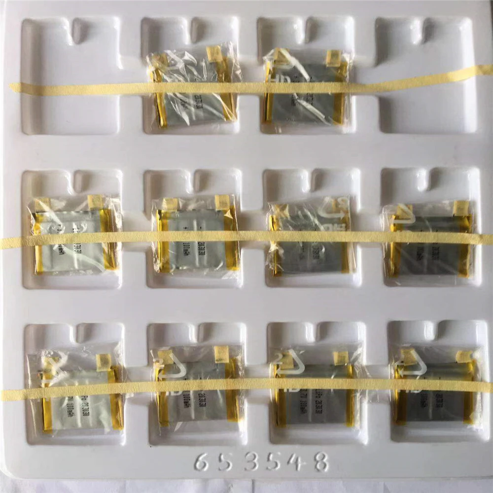 Soft packed li-polymer battery 203030 new model 3.7V 100mAh